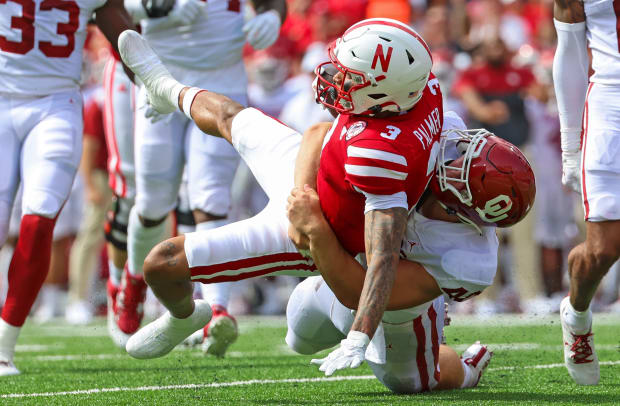 Trey Palmer 2022 Nebraska vs Oklahoma football USATSI_19063293